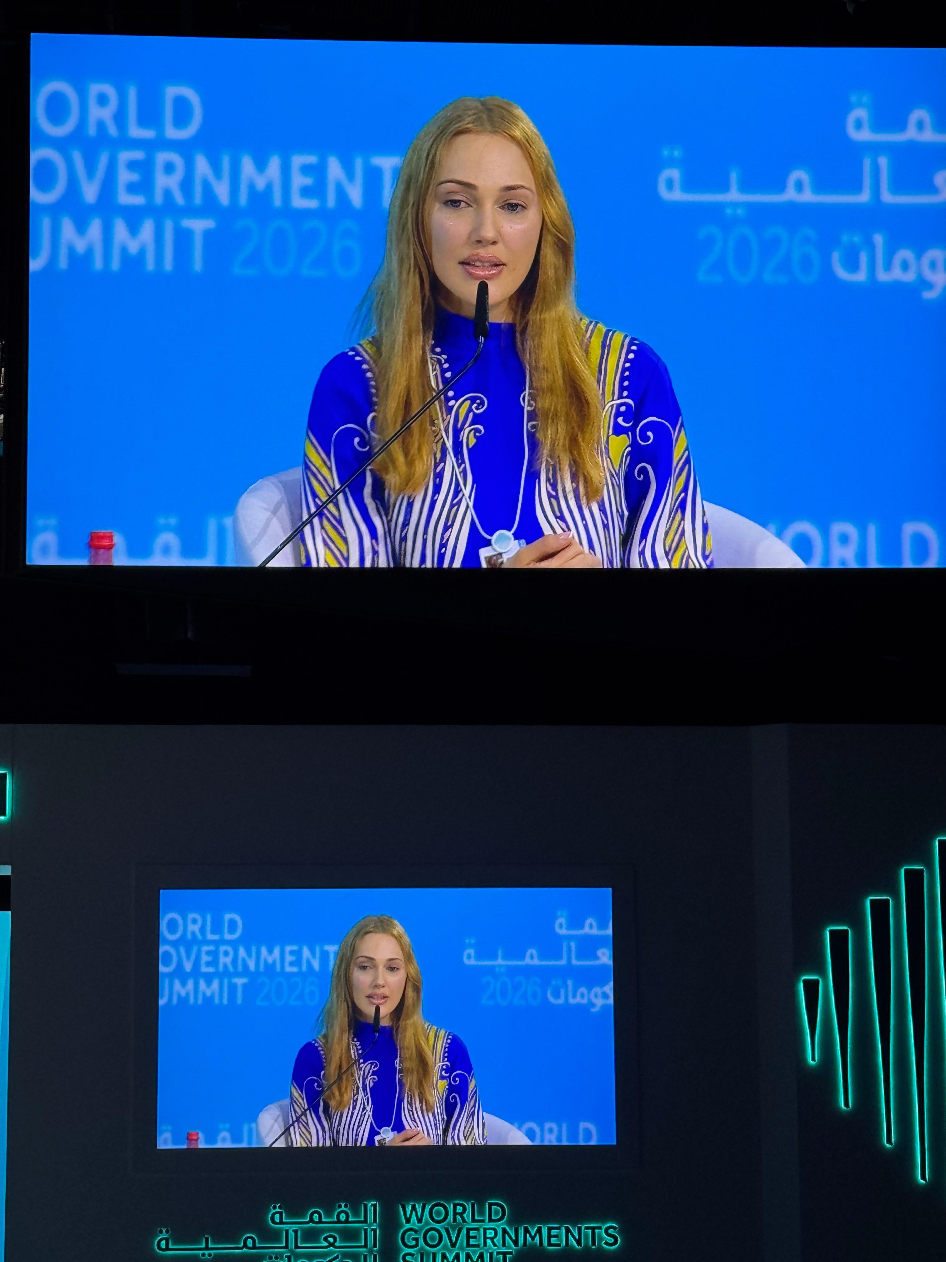  Meryem Uzerli Dünya Hükümetler Zirvesi�nde Türkiye�yi Temsil Eden Tek Türk Oyuncu Oldu